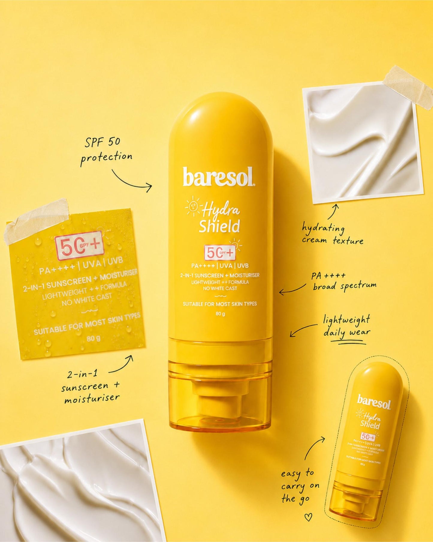 Hydra Shield Sunscreen SPF 50 PA++++